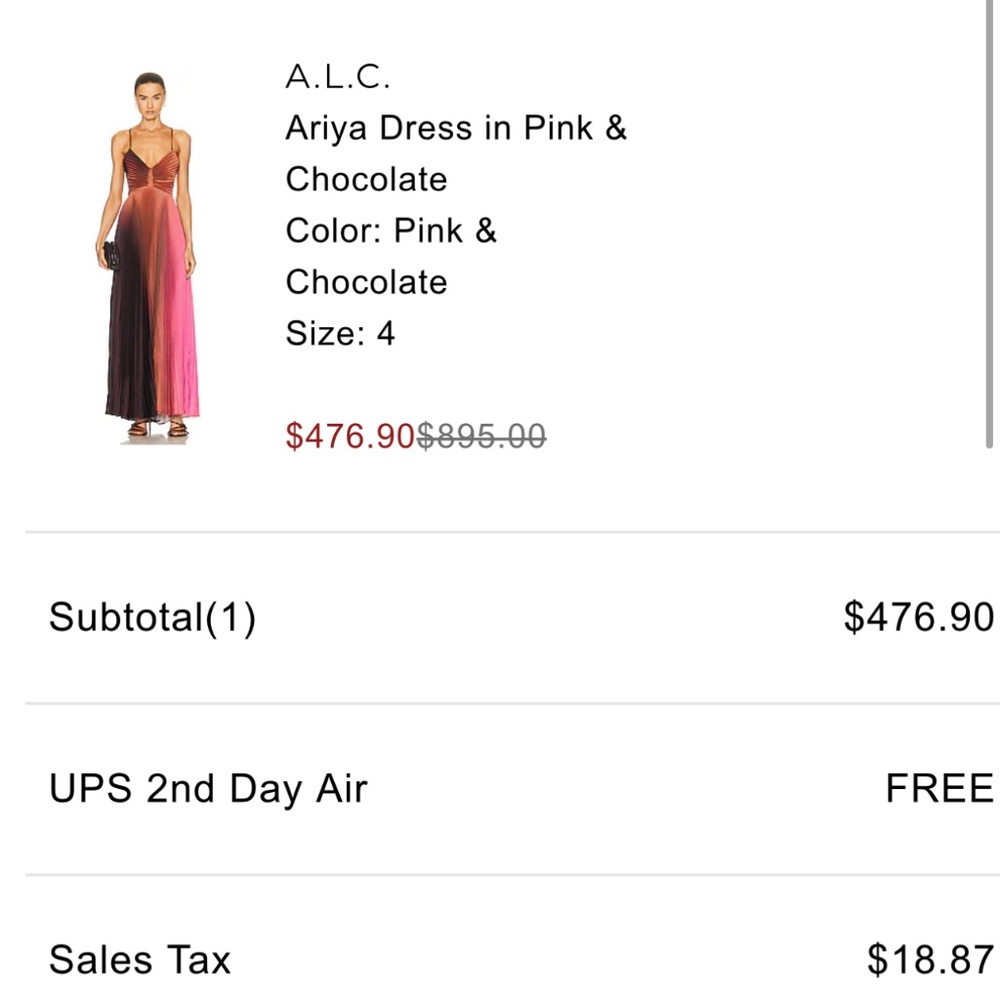 New with tags ALC Dress